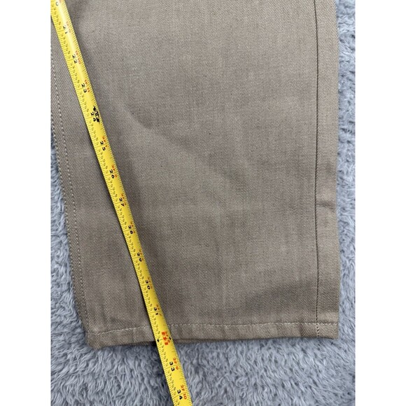 Levi's Men's 501 Original Shrink to Fit Jeans Men’s 38x32 Khaki Tan Button Fly - Picture 8 of 11